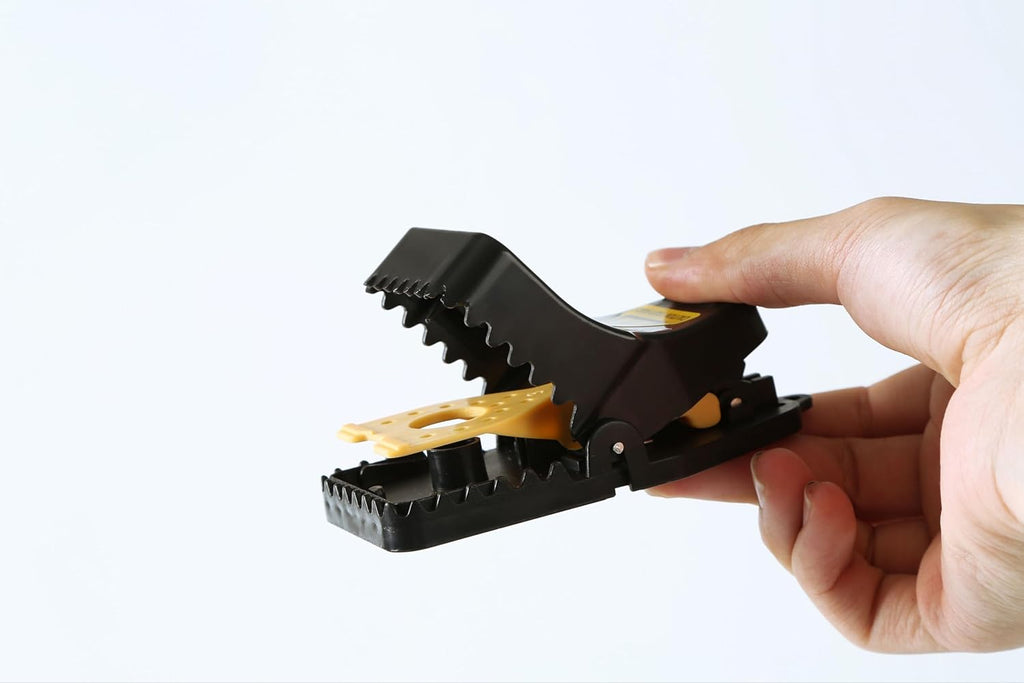 Wysteria Mouse Traps 12 Pack for Mice, Reusable Snap Traps Indoor for Home, No-Touch Safe Design, Quick Set Sensitive Trigger, Mice & Small Rat Catcher for Kitchen, Garage, Basement