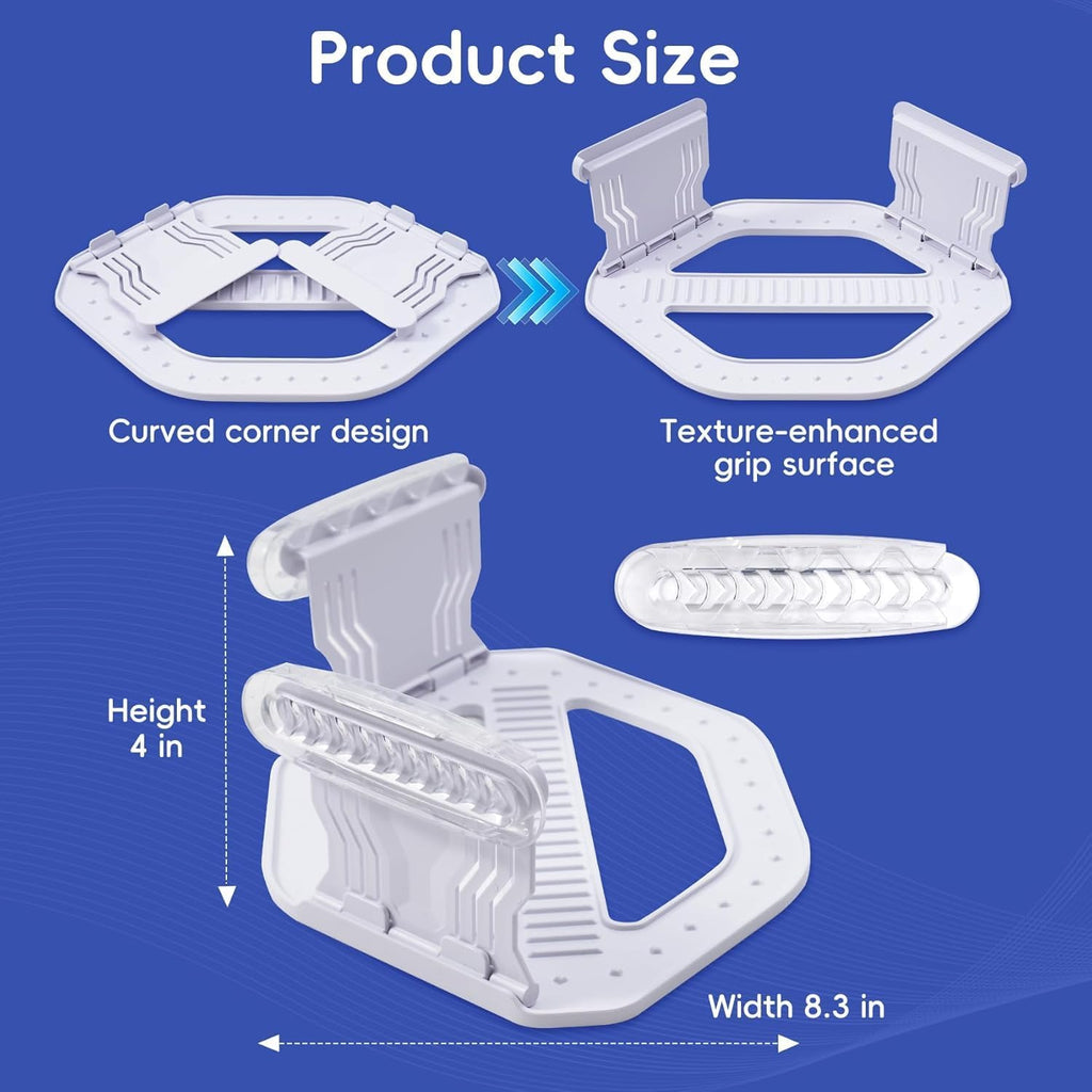 Wysteria Bed Sheet Holders 4PCS – Adjustable Anti-Slip Sheet Clips